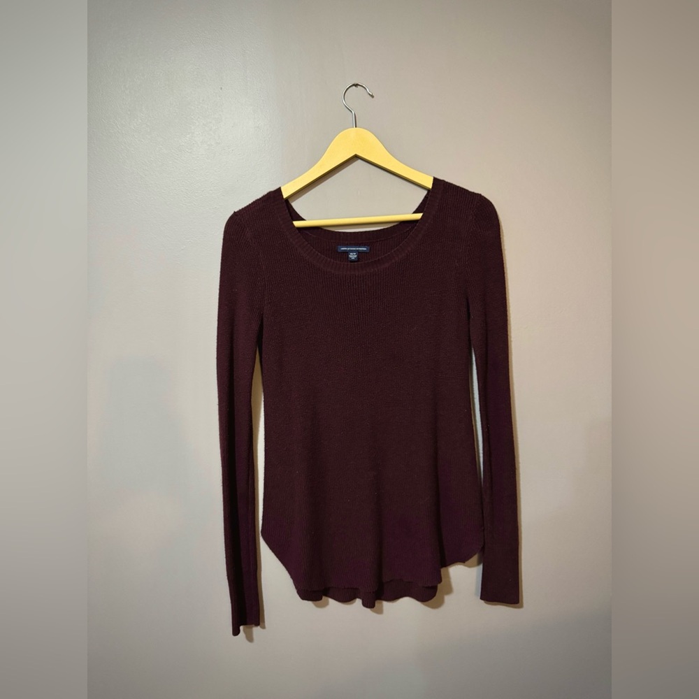 Maroon American Eagle Sweater